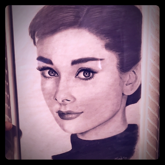 Other - Audrey Hepburn Drawing